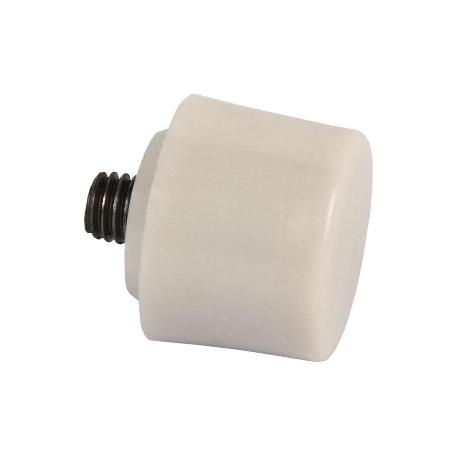 CABEZAL MARTILLO DE NYLON BLANCO Ø28 MM