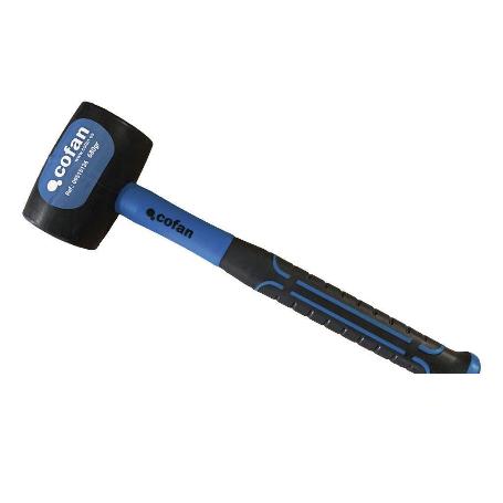 MACETA DE GOMA 680 G NEGRA