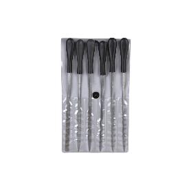 JUEGO DE LIMAS DE AGUJA 160 MM 6 UDS.