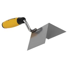 LLANA INOX PARA ESQUINAS EXTERIORES MANGO BI-COMPONENTE 80X60