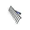 RASTRILLO 10 PUAS FORJADO 305X100MM