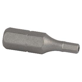 PUNTA DE DESTORNILLADOR HEXAGONAL INVIOLABLE 3 25 MM VENTA UNITARIA
