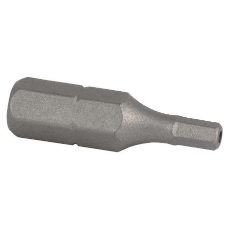 PUNTA DE DESTORNILLADOR HEXAGONAL INVIOLABLE 4 25 MM VENTA UNITARIA