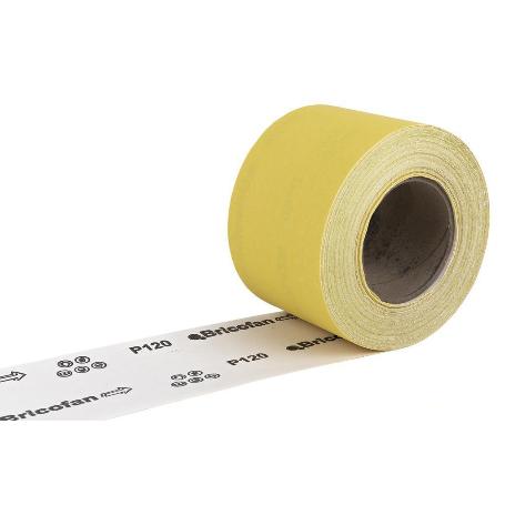 ROLLO LIJA DE PAPEL 100 X 25 M. G.120