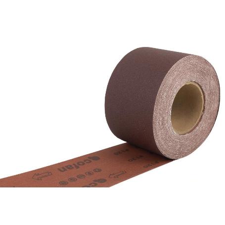 ROLLO LIJA TELA UNIVERSAL 100 X 25 M. G.120