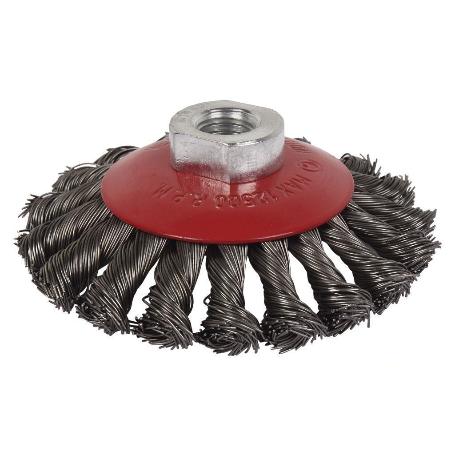 CEPILLO OBLICUO TRENZADO M14 Ø100 ACERO 0.5MM