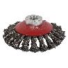 CEPILLO OBLICUO TRENZADO M14 Ø100 ACERO 0.5MM