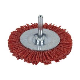 CEPILLO CIRCULAR DE NYLON 6 MM X Ø75