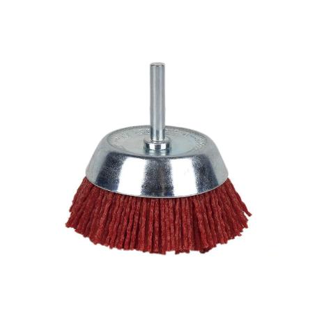 CEPILLO COPA DE NYLON 6 MM X Ø50