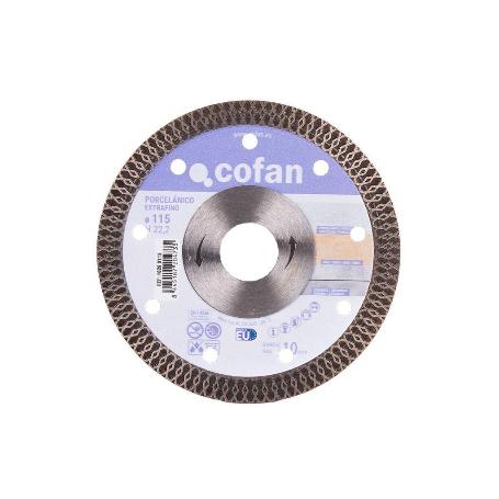 DISCO DIAMANTE PORCELANICO EXTRAFINO H-10MM, 230MM