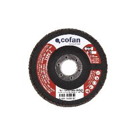 DISCO LAMINADO ESTANDAR INCLINADO 115 MM. G-120 ZIRCONIO   CAJA 5 UNID.