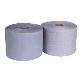 BOBINA INDUSTRIAL RECICLADA AZUL 250MTS (2 ROLLOS)