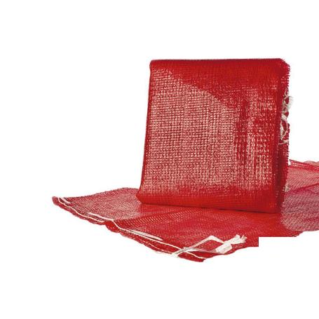 PACK DE 10 SACOS DE POLYMESH 55X83 CM NARANJA CON PASADOR