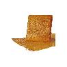 PACK DE 10 SACOS DE POLYMESH 55X83 CM NARANJA CON PASADOR