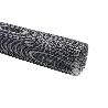 MALLA PLAST. CUADRADA JARDIN 10MM GRIS PLATA 1X25M
