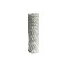 MALLA PLAST. CUADRADA JARDIN 20MM BLANCO 1X25M