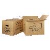 CAJA DE CARTÓN PARA MUDANZA CON ASA TROQUEL 40X30X30 CM   CAJA 10 UNID.