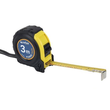 FLEXÓMETRO PROTEC. GOMA 19 MM X 3 M