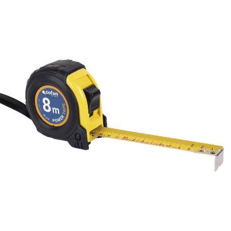 FLEXÓMETRO PROTEC. GOMA 25 MM X 8 M