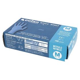 CAJA 100 UNDS. GUANTES DE NITRILO T - M