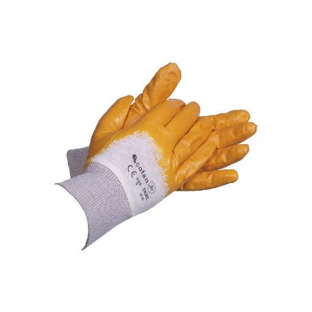 GUANTES NITRILO AMARILLO T-8   CAJA 12 UNID.