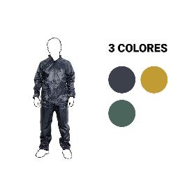 TRAJE AGUA VERDE POLIESTER/PVC TALLA XXXL