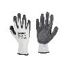 GUANTE 100% POLIEST.IMPREG. NITRILO GRIS T-10   CAJA 12 UNID.