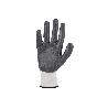 GUANTE 100% POLIEST. IMPREG. NITRILO GRIS T-6   CAJA 12 UNID.