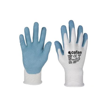 GUANTE IMPREGNADO ALIMENTARIO T-6   CAJA 12 UNID.