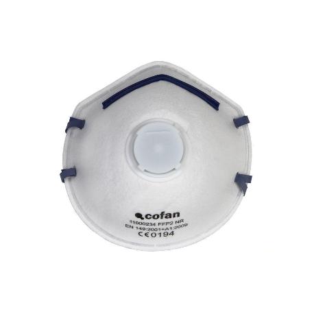 MASCARILLA PROTEC. C/VALVULA CE FFP2 NR   CAJA 10 UNID.