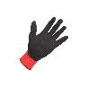 GUANTE IMPREGNADO SANDY COATED ROJO/NEGRO TALLA 6 VENTA UNITARIA