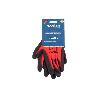 GUANTE IMPREGNADO SANDY COATED ROJO/NEGRO TALLA 6 VENTA UNITARIA