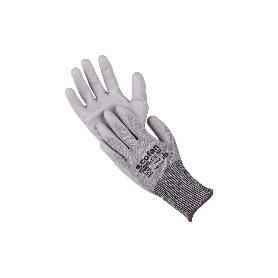 GUANTE ANTICORTE IMPREGNADO PU GRIS T-7 VENTA UNITARIA