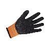 GUANTE NARANJA FLUOR CON REVESTIMIENTO LATEX TERMICO T-10 VENTA UNITARIA