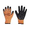 GUANTE NARANJA FLUOR CON REVESTIMIENTO LATEX TERMICO T-10 VENTA UNITARIA