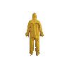 TRAJE DE AGUA PU/PVC VERDE TALLA S