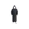 ABRIGO LARGO DE LLUVIA VERDE PU/PVC TALLA XL