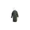 ABRIGO DE LLUVIA VERDE POLIESTER/PVC TALLA-L