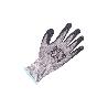 GUANTE ANTICORTE HPPE IMPREGNADO DE LATEX RUGOSO TALLA 8   CAJA 12 UNID.