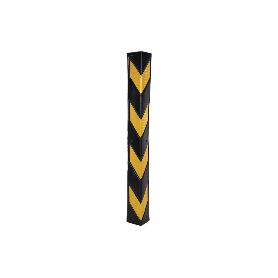 ESQUINERO RECTO 800X100X8MM AMAR/NEGRO