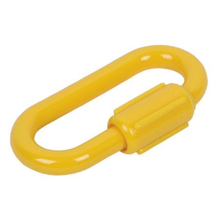 ESLABON UNION CADENA PLÁSTICO 8MM AMARILLO