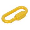 ESLABON UNION CADENA PLÁSTICO 8MM AMARILLO