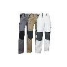 PANTALON TRABAJO LENOIR 280GMS/M GRIS-NEGRO T-58