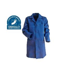 BATA AZUL OSCURA LIMEUR 100% ALGODÓN T-XL