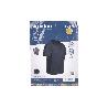 POLO BALDER ELASTANO 210 G/M2 GRIS OSCURO-NEGRO TALLA S