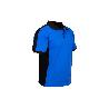 POLO FREYJA ELASTANO 210 G/M2 AZUL-NEGRO TALLA S