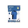 POLO FREYJA ELASTANO 210 G/M2 AZUL-NEGRO TALLA XL