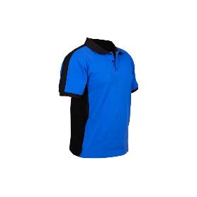 POLO FREYJA ELASTANO 210 G/M2 AZUL-NEGRO TALLA XXXL