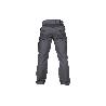 PANTALÓN DE TRABAJO HEIMDALL ELASTANO 280 G/M2 GRIS OSCURO CON DETALLES NEGROS TALLA 44