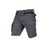 BERMUDAS DE TRABAJO FRIGG ELASTANO 215 G/M2 GRIS OSCURO CON DETALLES NEGROS TALLA 54